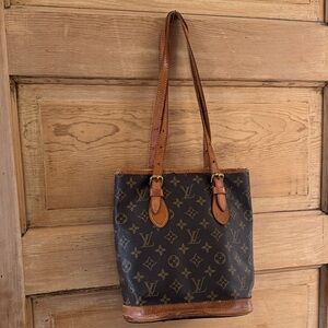 Louis Vuitton Brown Monogram Bucket Bag